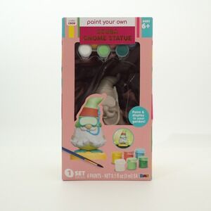 Crafty Crew Paint Your Own Scuba Gnome Statue Kids Ages 6 Craft Kit